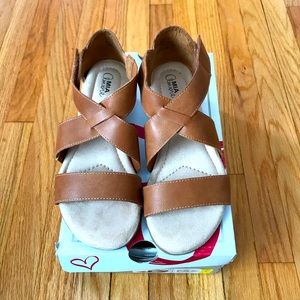 Mia Memory Foam Wedge Sandals